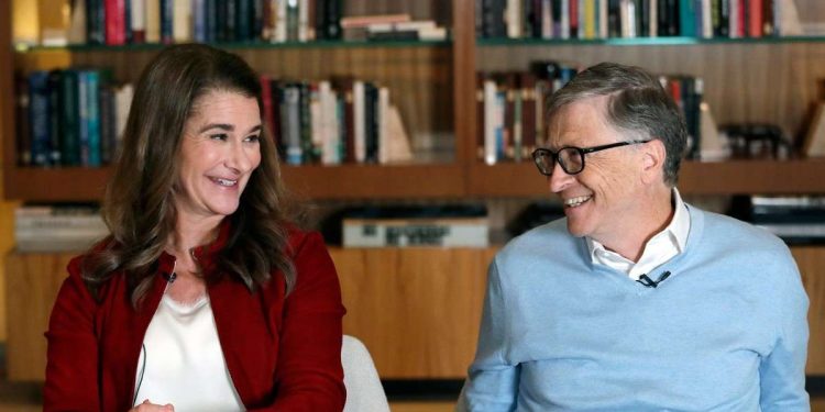 Melinda e Bill Gates (LaPresse)