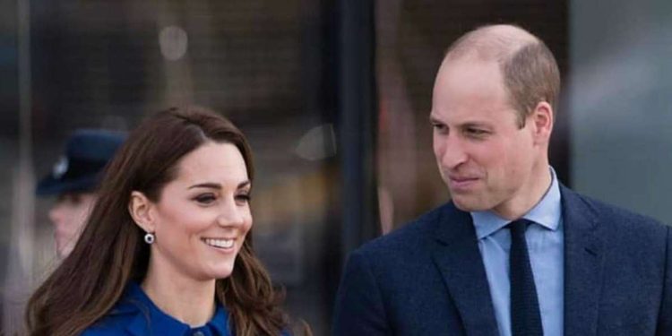 Il principe William e la consorte Kate Middleton