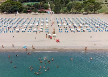 La spiaggia del TH Simeri