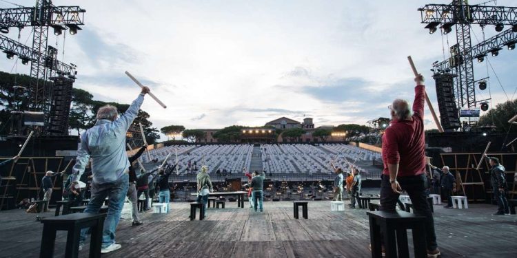 Prove de Il Trovatore, foto di Fabrizio Sansono