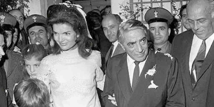 Onassis e Jacqueline Kennedy