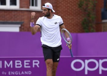 Diretta Berrettini Norrie, finale Atp Queens 2021 (da Facebook)