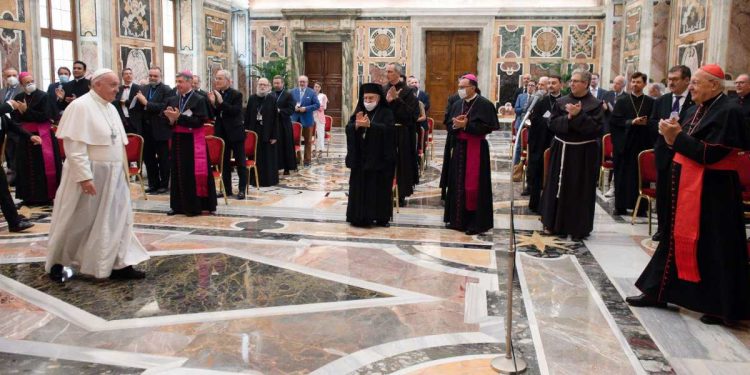 Papa Francesco incontra ROACO