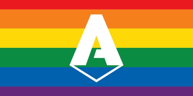 Logo Serie A Lgbtq (foto: Twitter)