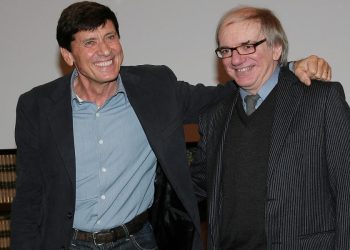 Paolo Beldì con Gianni Morandi (Foto: 2009, LaPresse)