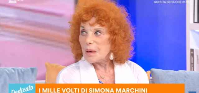 Simona Marchini “con Ciccio Cordova Un Amore Giovanile Renzo Arbore Un Amico” 9828