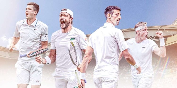 Diretta Wimbledon 2021, semifinali maschili (da facebook.com/wimbledon)