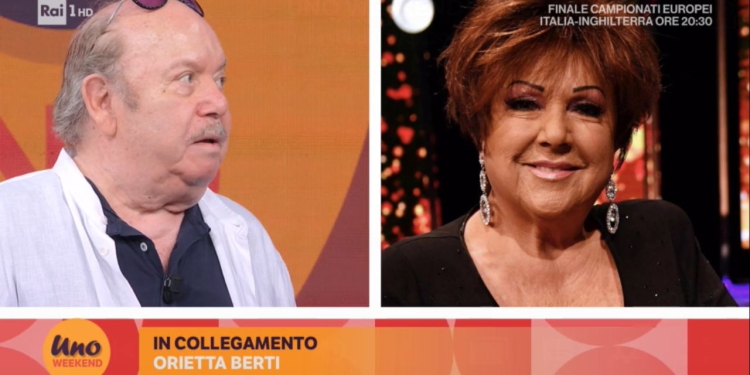 Lino Banfi e Orietta Berti (Uno Weekend)