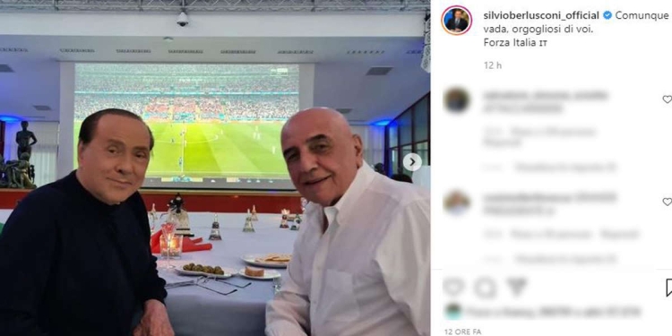 Silvio Berlusconi, Instagram