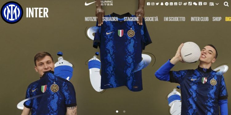 Inter, la nuova maglia 2021-2022 (Foto Inter.it)