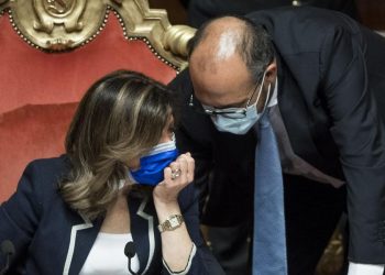 Casellati e Farone in Senato