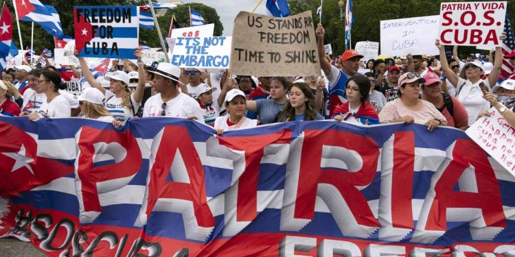 Proteste contro regime Cuba