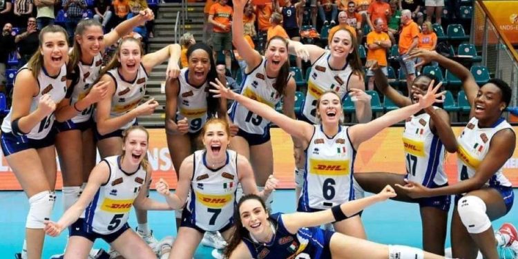 Volley, l'Italia U20 donne è campione del mondo (da Facebook)