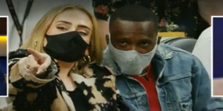 Adele e Rich Paul (foto: Youtube)