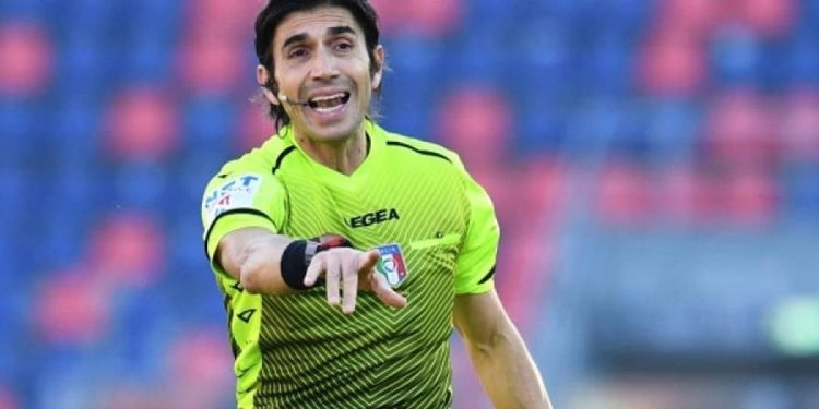 Gianpaolo Calvarese, arbitro di 45 anni, si è dimesso (da Facebook)