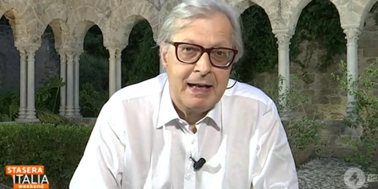 Vittorio Sgarbi (Stasera Italia Weekend, 2021)