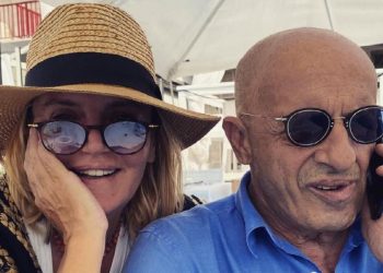 Patrizia Groppelli e Alessandro Sallusti (Foto: Instagram)