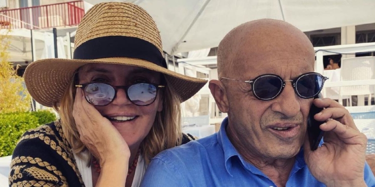 Patrizia Groppelli e Alessandro Sallusti (Foto: Instagram)