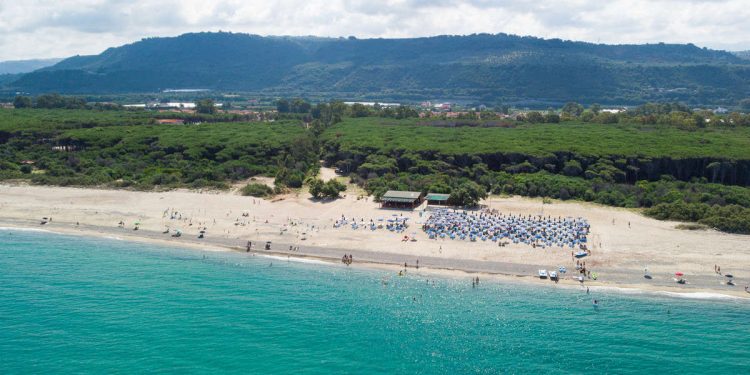 La spiaggia del TH Pizzo Calabro