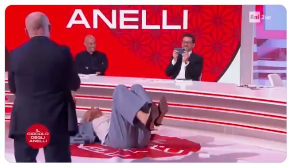 Sara Simeoni, show a Il circolo degli anelli