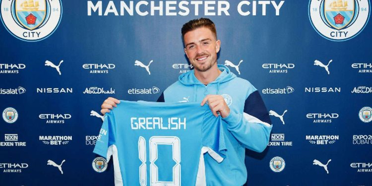 Jack Grealish, ufficiale al Manchester City