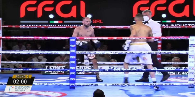 Vincenzo Picardi Cristian Zara, boxe peso gallo (foto: screen da YouTube)