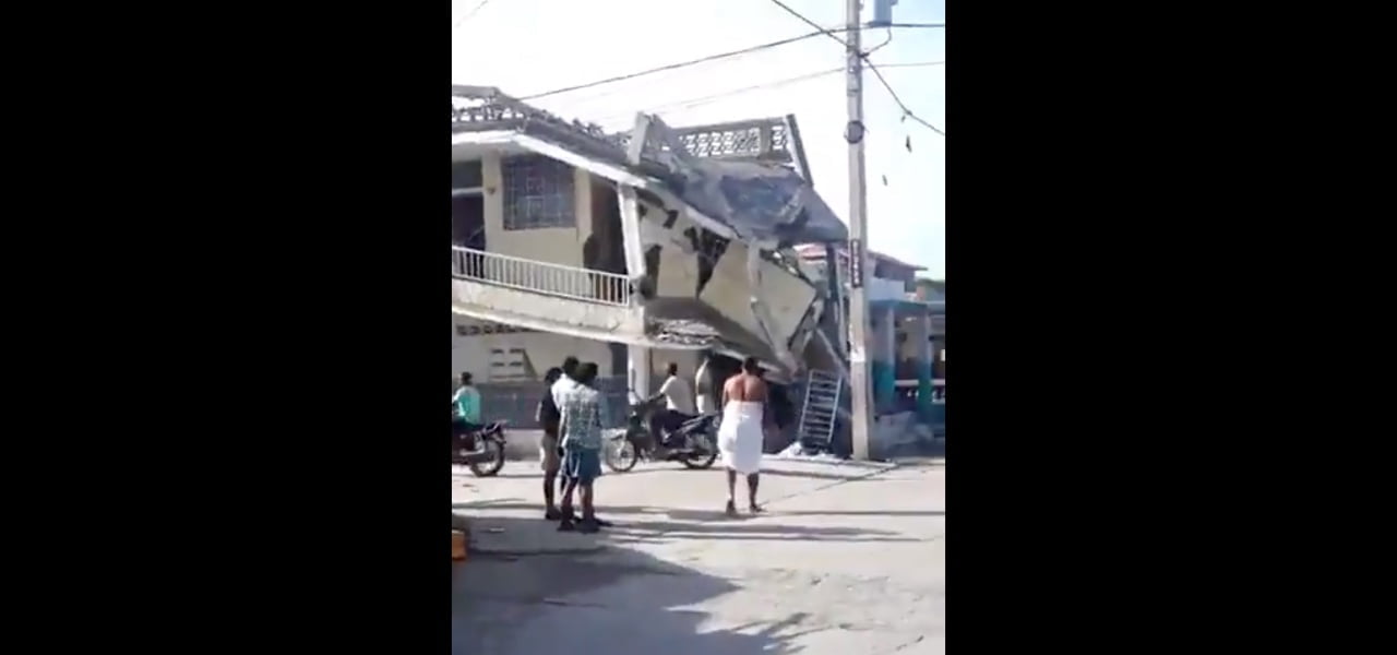 Terremoto ad Haiti (foto: Twitter)