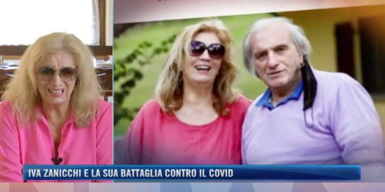 Iva Zanicchi piange per il fratello a Morning News