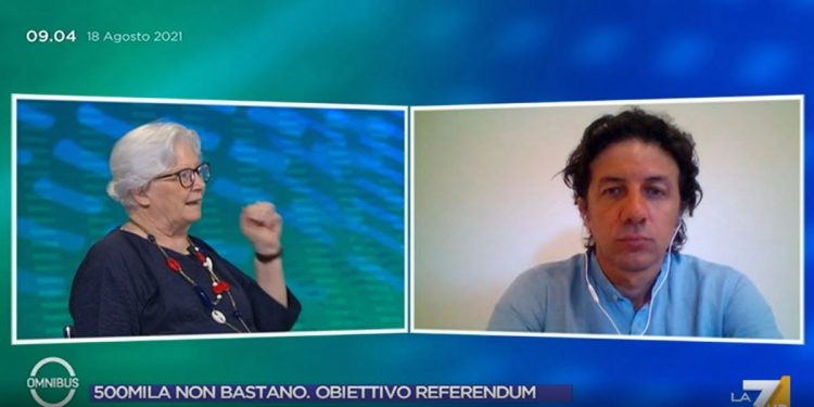 Paola Binetti e Marco Cappato a Omnibus La7