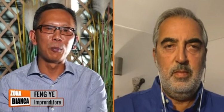 Feng Ye e Maurizio Gasparri (Zona Bianca, 2021)