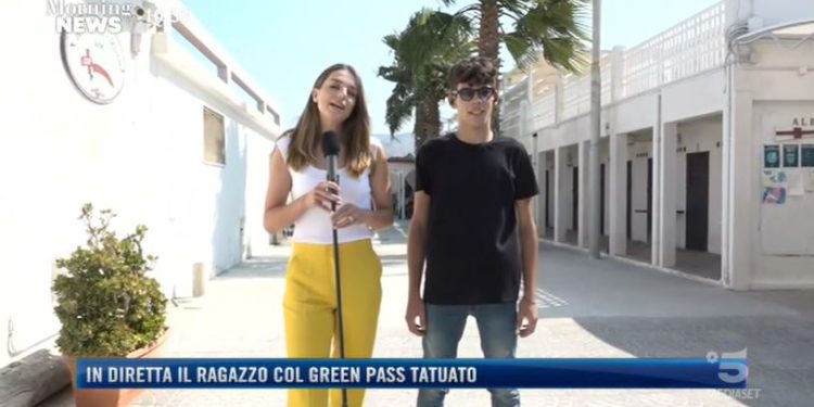 Tatuaggio Green Pass (Morning News)