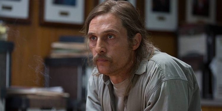 Rust Cohle, personaggio della serie tv True Detective interpretato da Matthew McConaughey