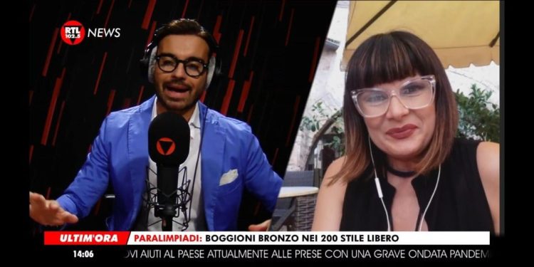 Francesco Fredella e Silvia Mezzanotte (Rtl 102.5 News, 2021)