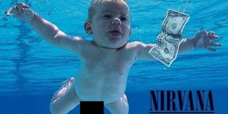 La copertina del disco Nevermind