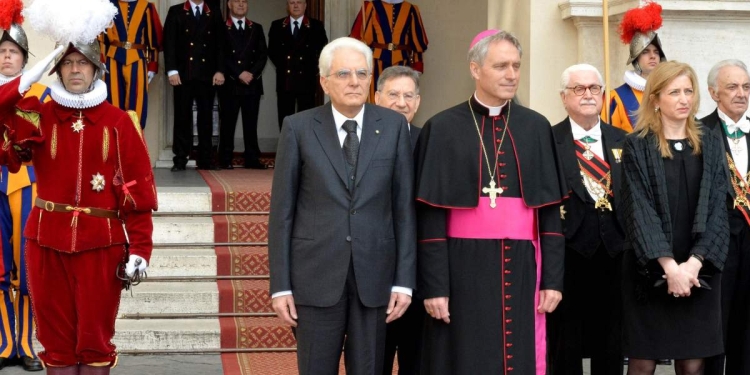 Mattarella in Vaticano