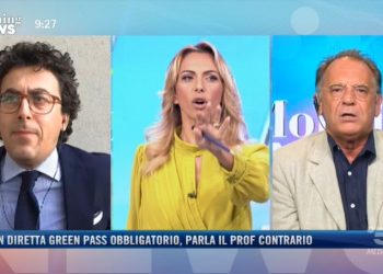 Cecchi Paone a Morning News, con il professor Di Carlo