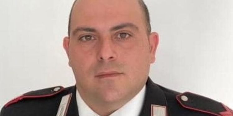 Sebastiano Grasso, carabiniere ferito durante prima comunione figlio