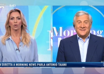 Antonio Tajani a Morning News