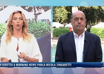 Zingaretti a Morning News