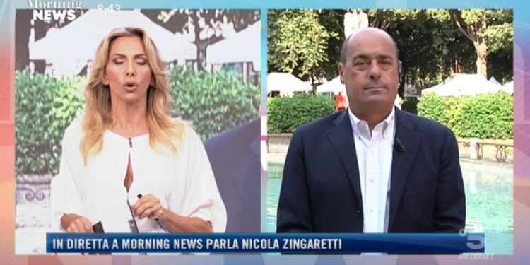 Zingaretti a Morning News