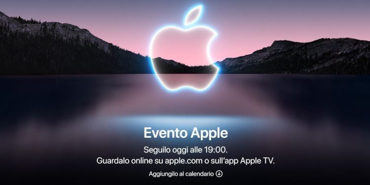 Evento Apple oggi 14 settembre 2021