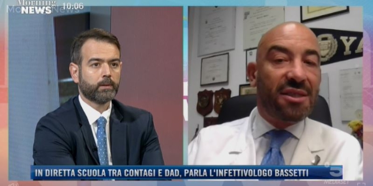 Bassetti vs Borgonovo a Morning News