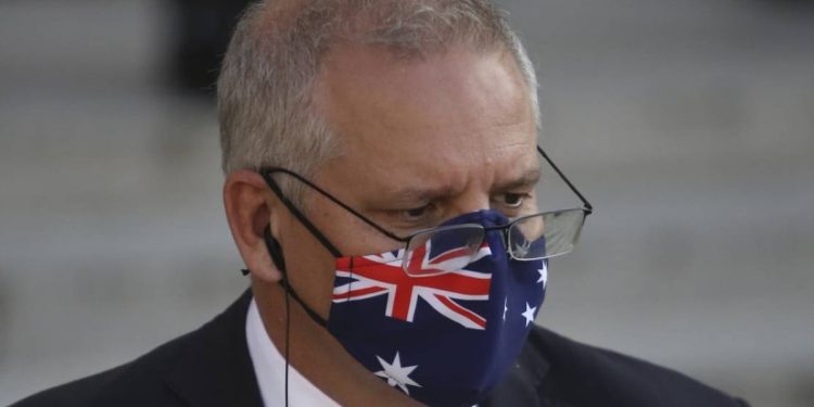 Il premier australiano Scott Morrison (LaPresse)