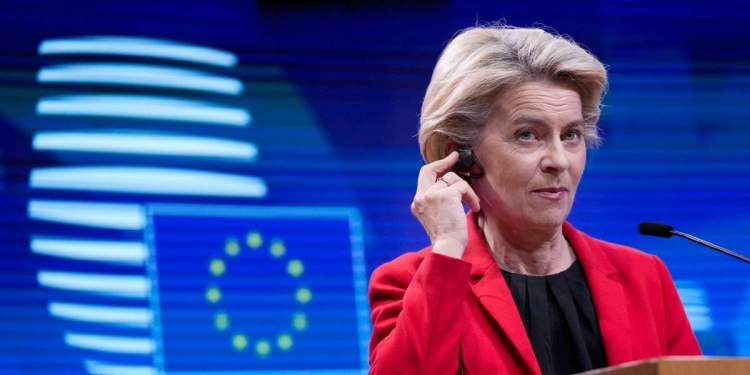 Ursula von der Leyen, presidente della Commissione europea (LaPresse)