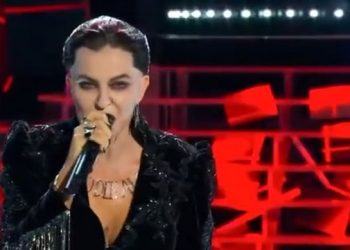 Alba Parietti versione Maneskin a Tale e Quale Show