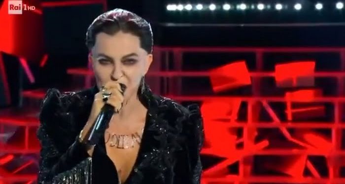 Alba Parietti versione Maneskin a Tale e Quale Show