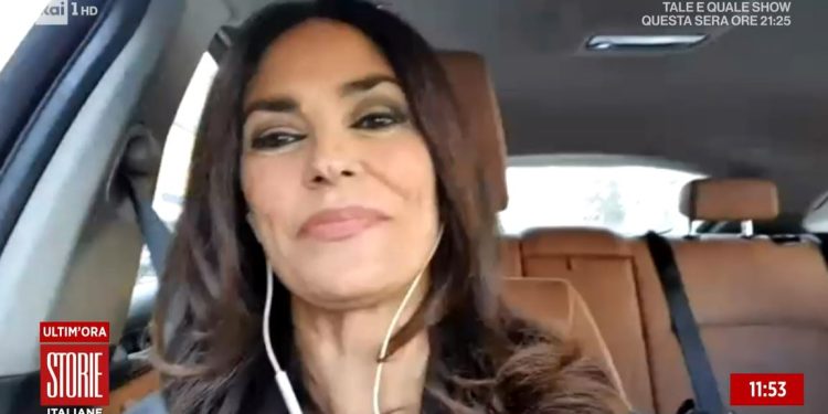 Maria Grazia Cucinotta a Storie Italiane