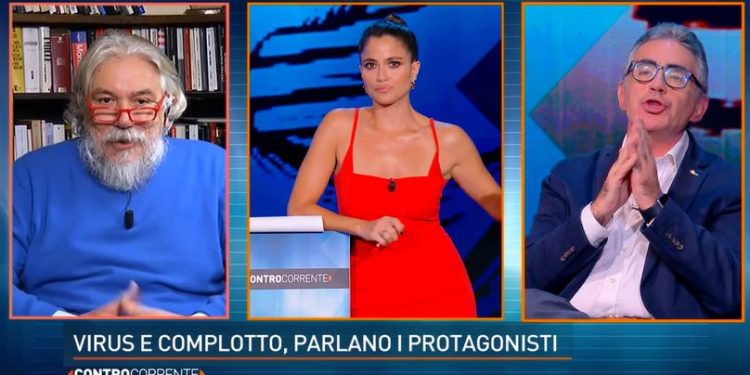 Pregliasco vs Meluzzi, scontro a Controcorrente