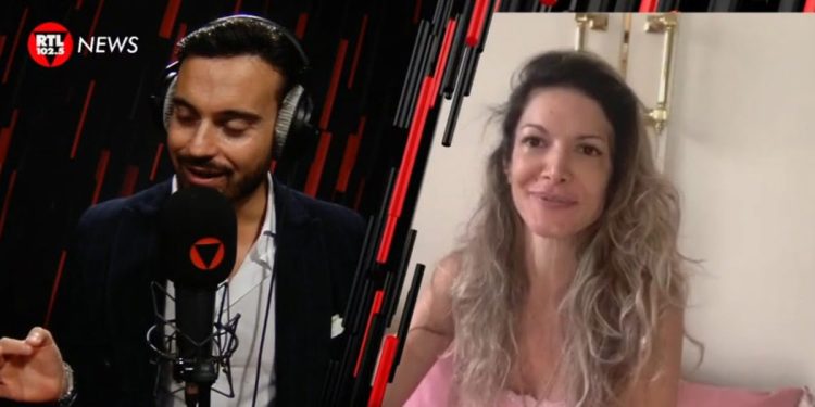 Francesco Fredella e Maria Monsè ("Trends&Celebrities", Rtl 102.5 News)