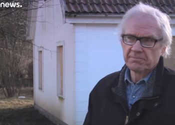 Lars Vilks, morto vignettista (screen youtube)